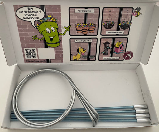 WOW Fully Height Adjustable Pan Trap Kit with 3 pan rings and 1.2m solid steel 4pc collapsible post - £15.75 - Ships Worldwide